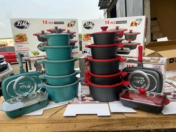 BMN 14pcs Nonstick cookware set