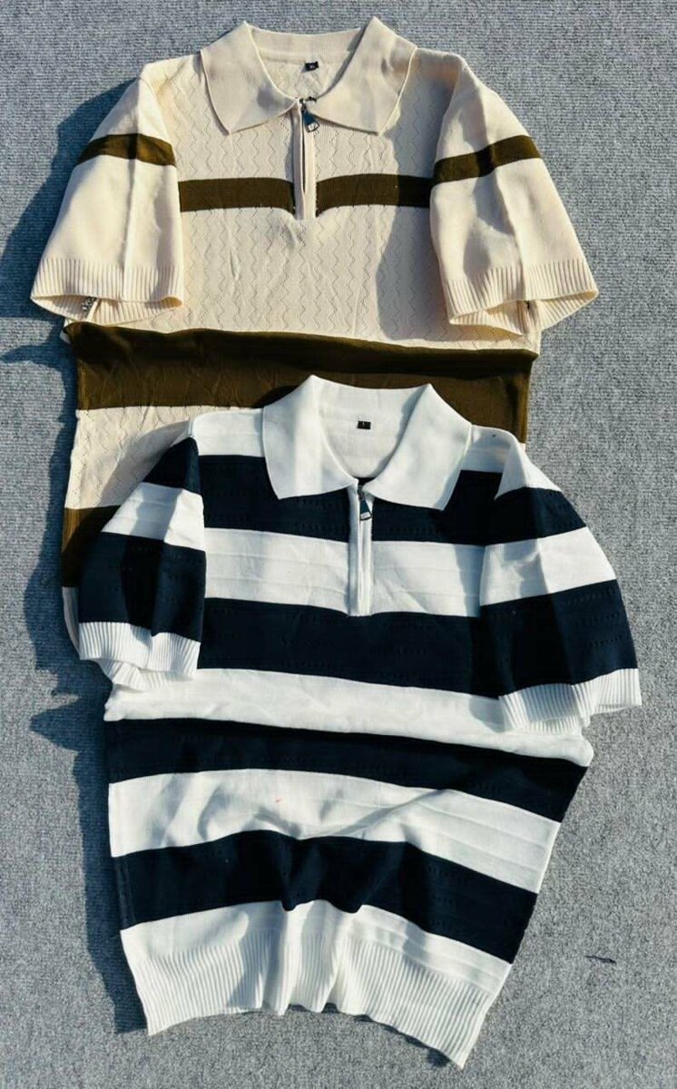 Polos rayés élégants pour homme