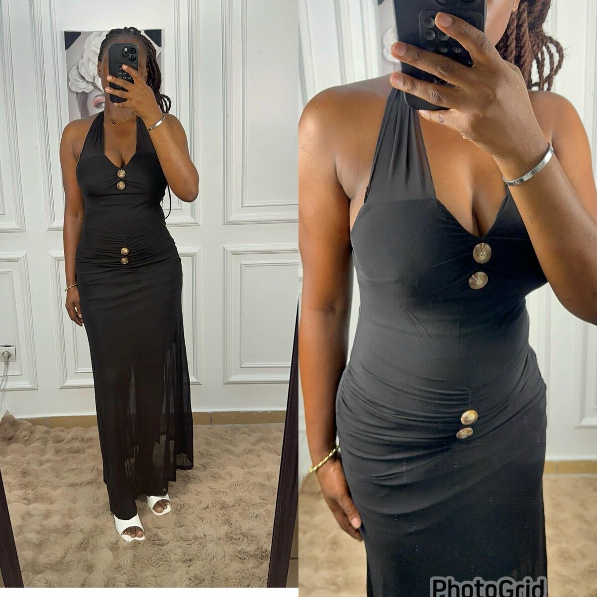 Robe Maxi Élégante Femme