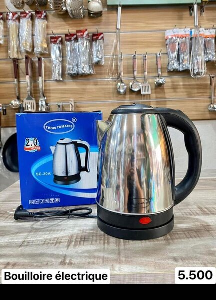 Bouilloire Électrique Inox 2200W