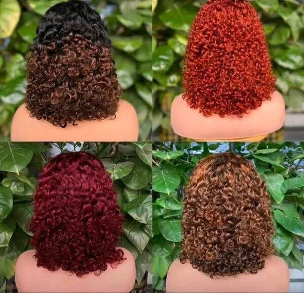 Perruque Synthétique Bouclée