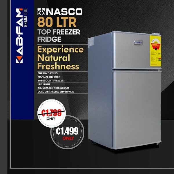 Top freezer fridge