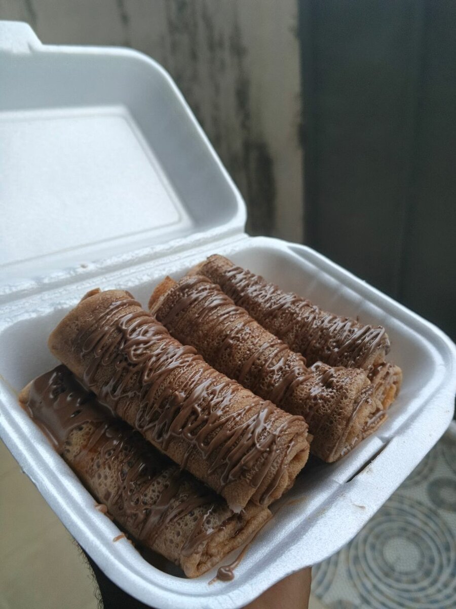 Délicieuses crêpes au chocolat