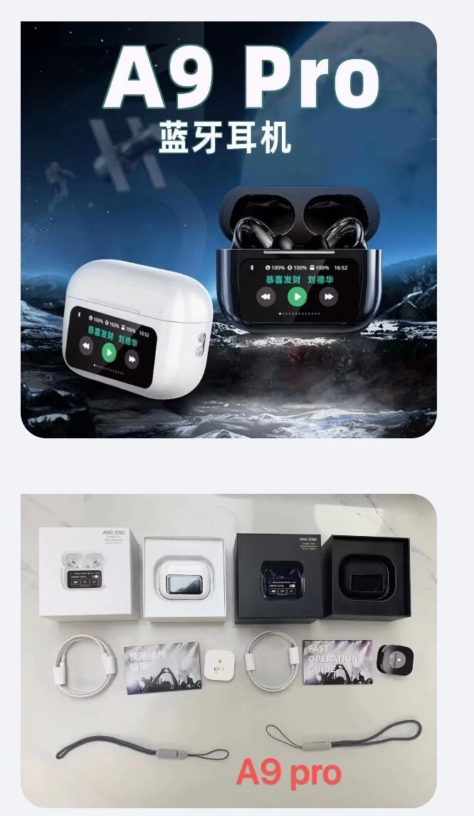 Écouteurs Bluetooth A9 Pro