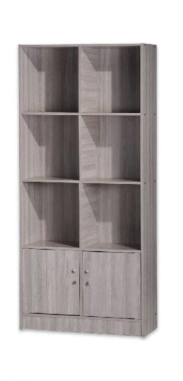 White bookshelf 80cmX30cmX174cm