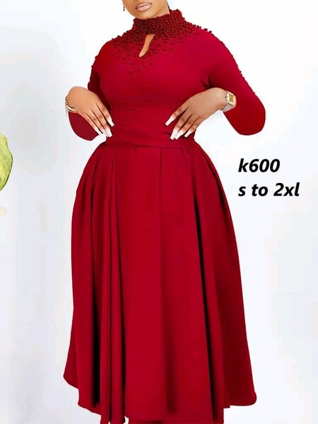 Cute thick ladies dress