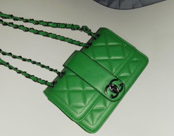 Ladies Green Bag