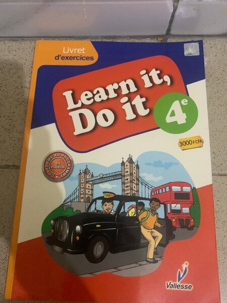 Livre d'exercices 4e - Anglais