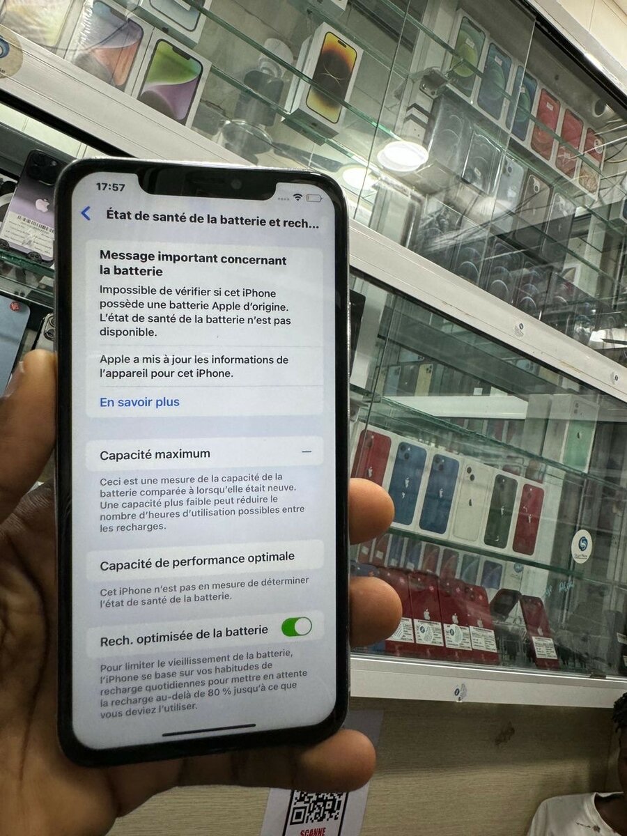 iPhone 11 Pro Max 64giga sans Face ID