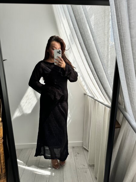 Платье с подкладом