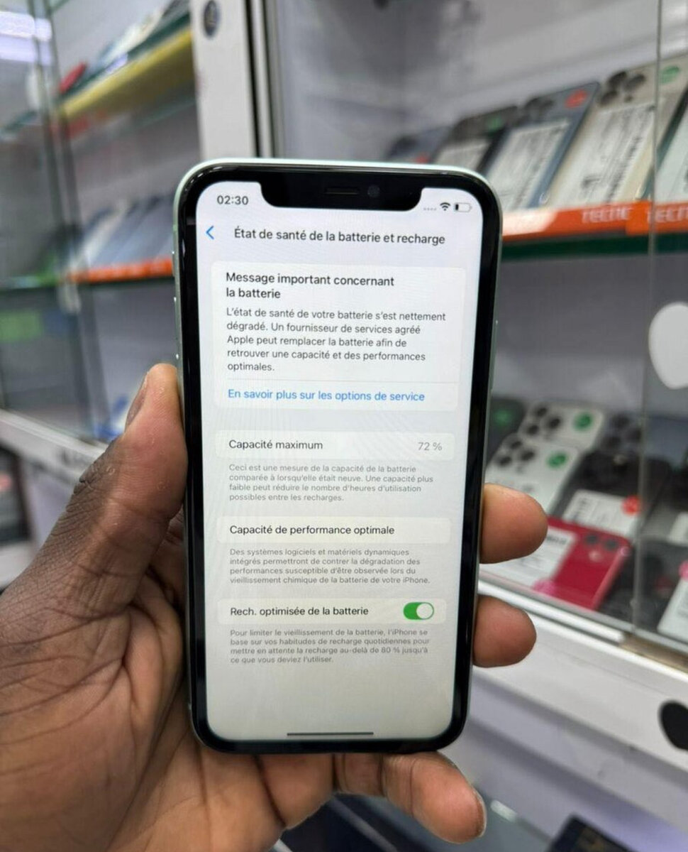 iPhone 11 Vert Rénové