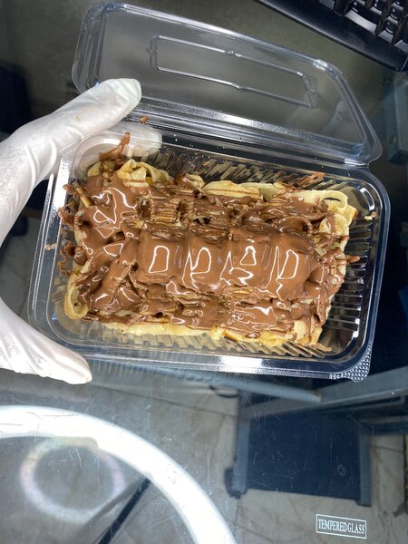 Fettuccine au nutella