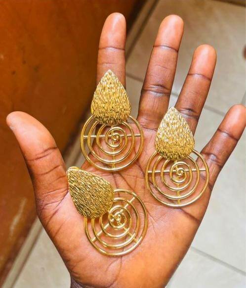 Boucle d'oreille en acier inox