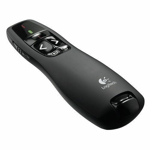 Logitech Télécommande De Présentation, Pointeur Laser Sans Fil LOGITECH R400