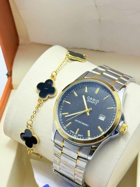 Montre Homme Quartz Casio Élégante