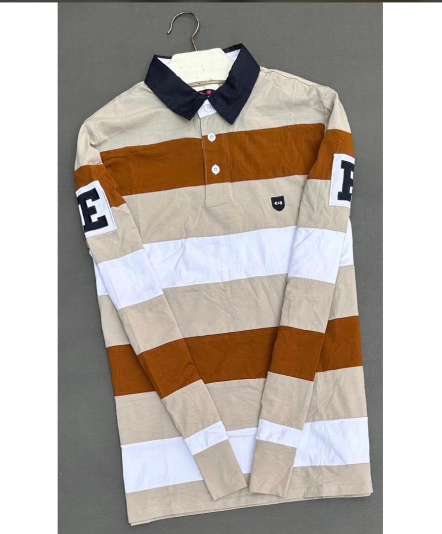 Polo rayé pour homme