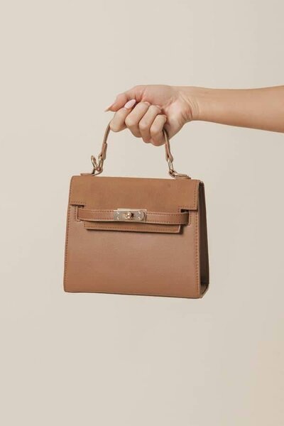 TRACEY STRUCTURED TOP HANDLE BAG