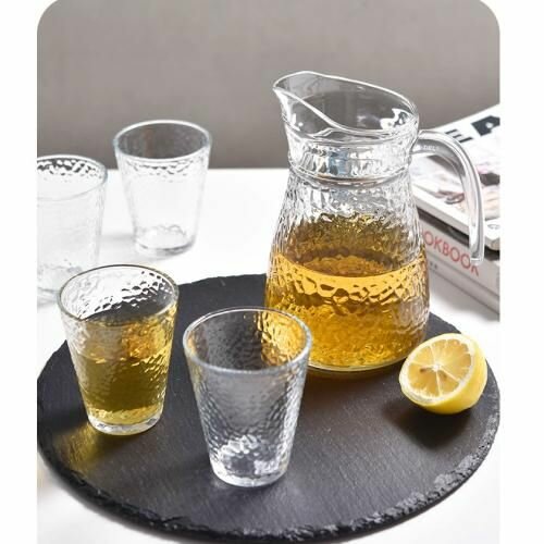 Lot De 5 Pichets à Eau En Verr