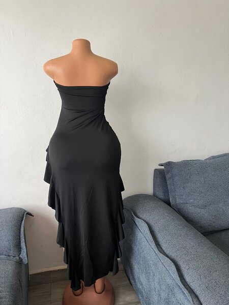 Black evening dress