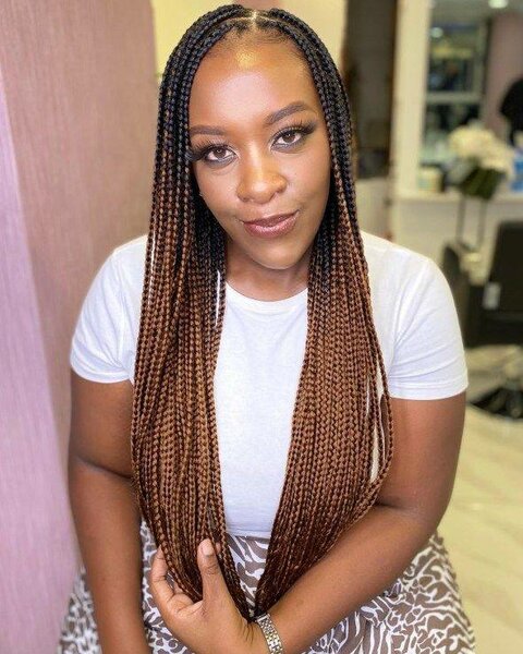 6 paquets de mèches importés