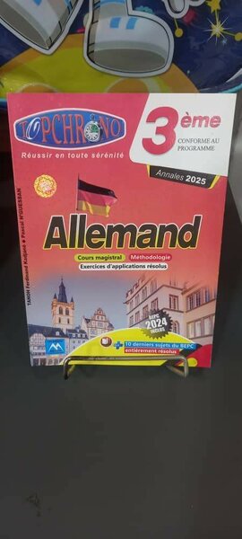 Annales d'Allemand 3ème