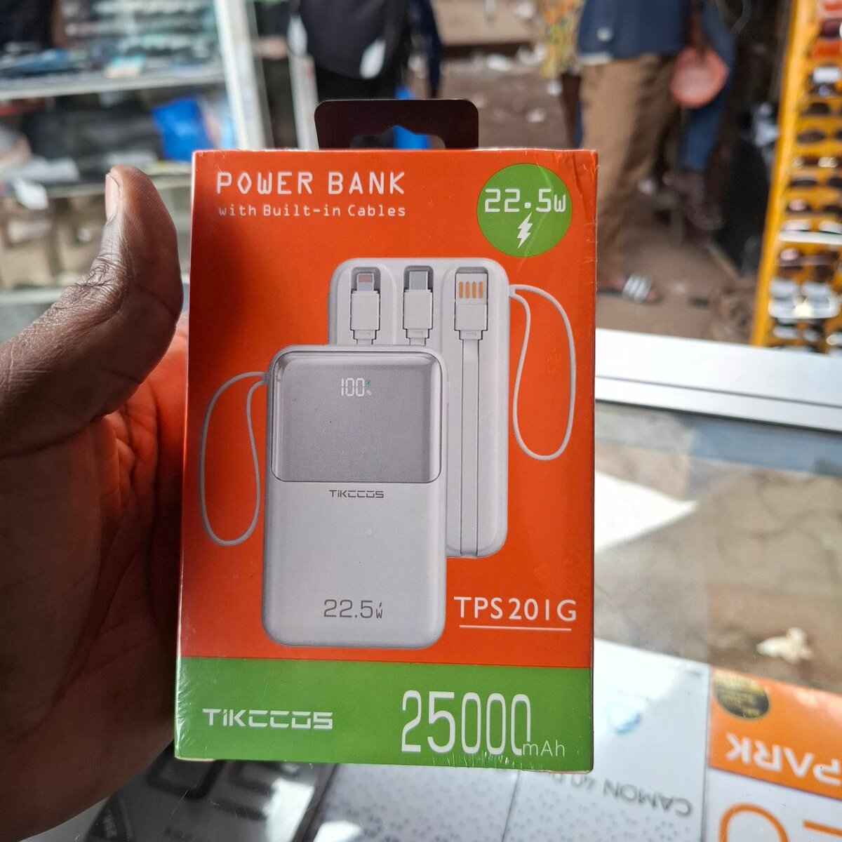 Power Bank 25000mAh Tikcos USB-C