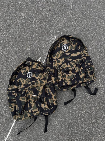 Sac à dos treillis sombre