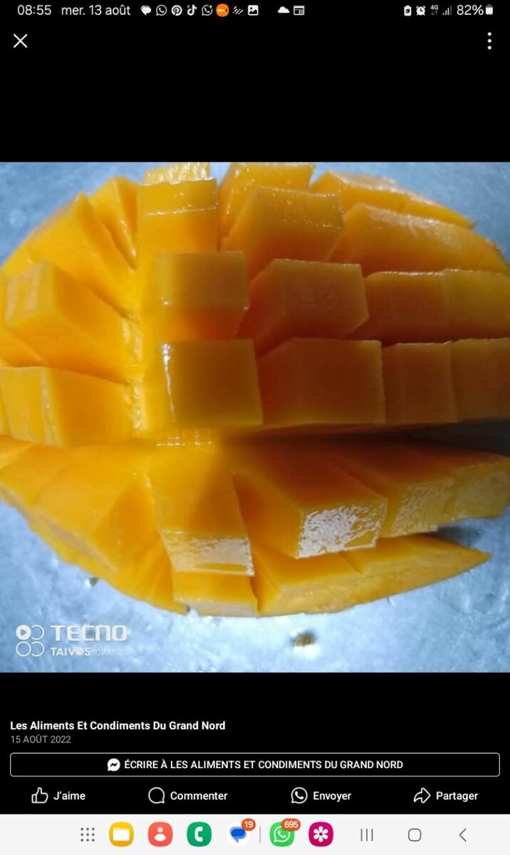 Mangue Séchée - Collation Naturelle Délicieuse