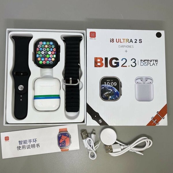 Watch with Bluetooth and airpod