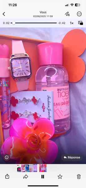 Coffret Cadeau Parfum et Bijoux