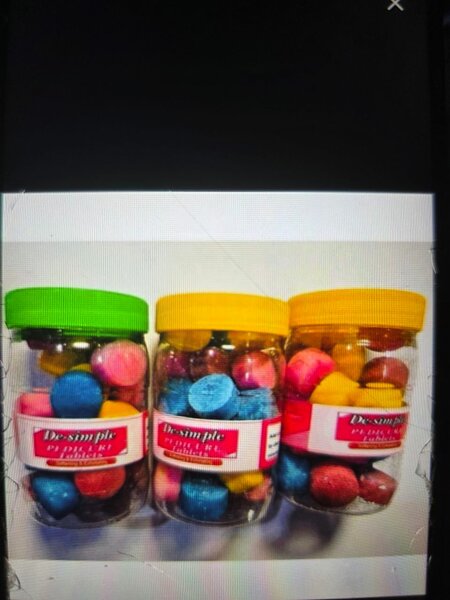 Colorful Candy Jars Set