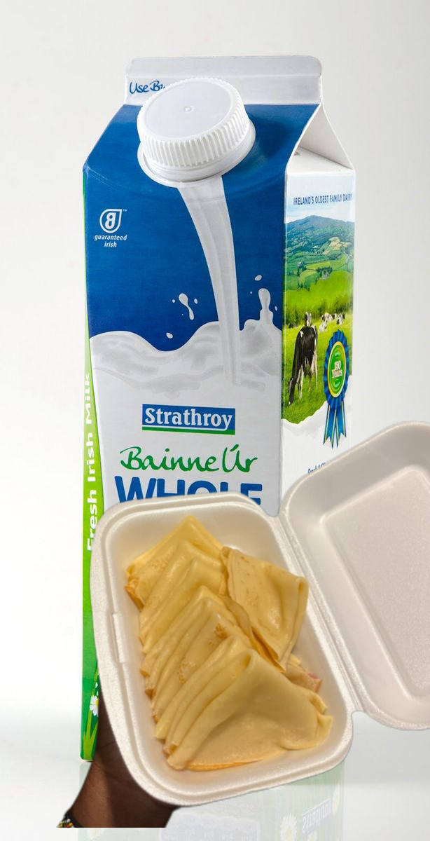 Crêpes nature : box(10) crêpes