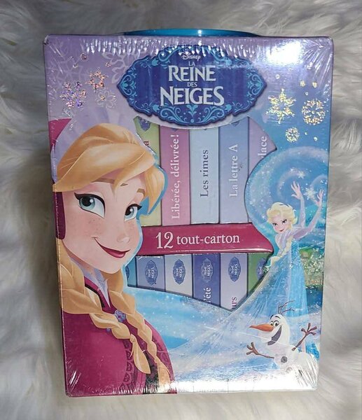 Coffret Livres Enfants La Reine des Neiges