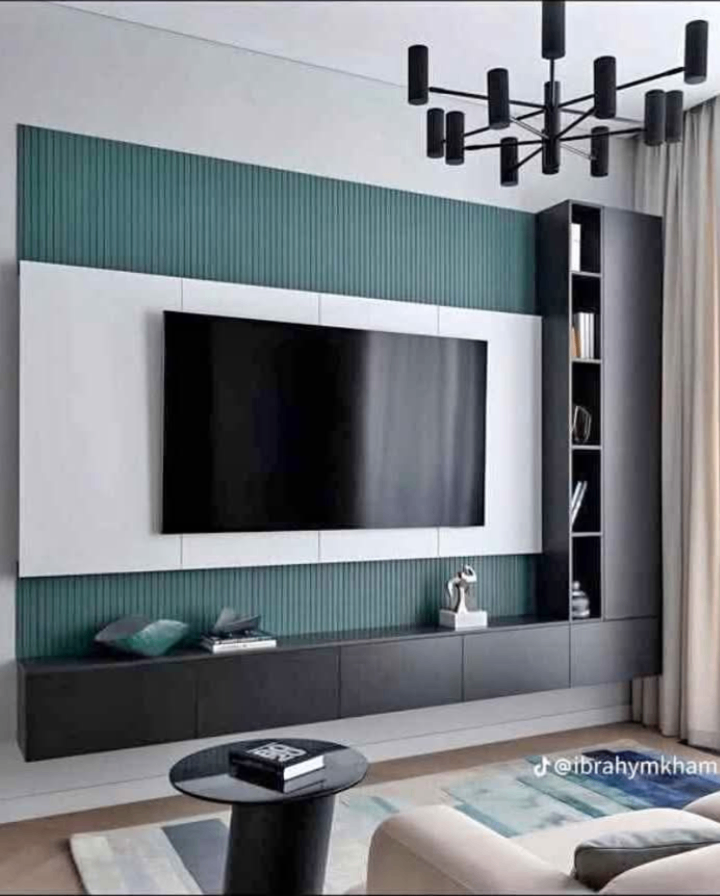 Meuble TV mural moderne