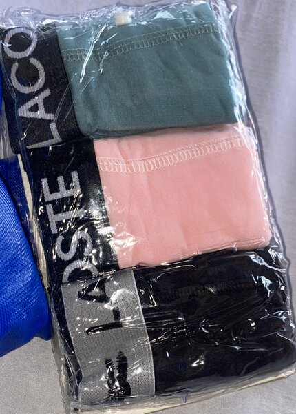 Caleçons Homme Pack de 3 Lacoste