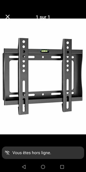 Support mural TV universel