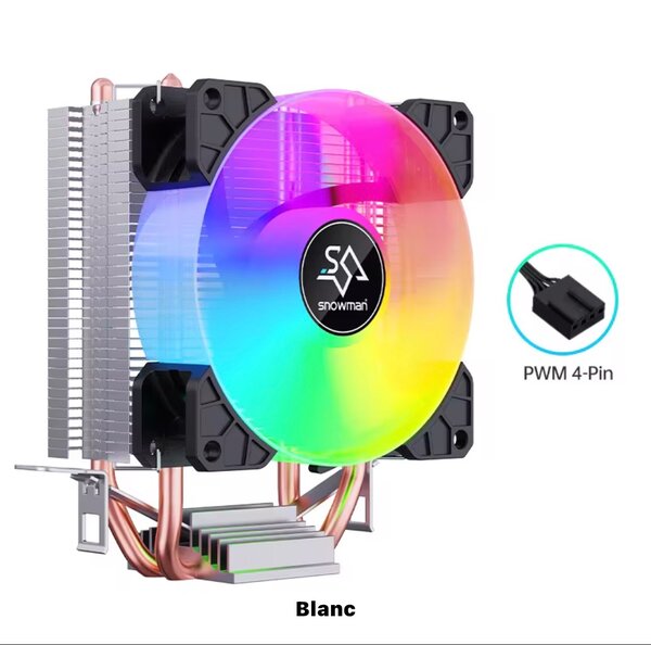 Ventilateur CPU ARGB Snowman