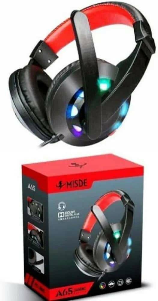 Casque de Jeu Casque PC avec Microphone 7.1 Surround Sound &
