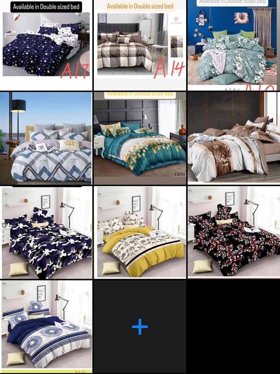 Bedsheets with pillow cases