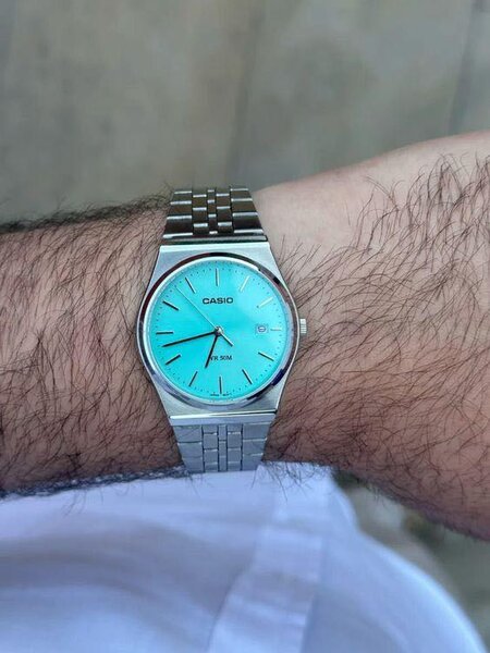 Montre Casio Bleu Ciel Classique