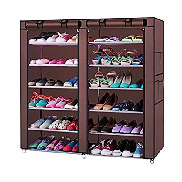 Armoire a chaussures double