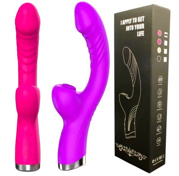 Realistic Dildo sucker 2 in 1
