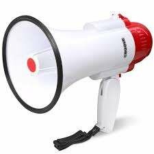 Haut parleur megaphone