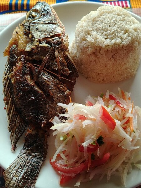 Attiéké Poisson Tilapia
