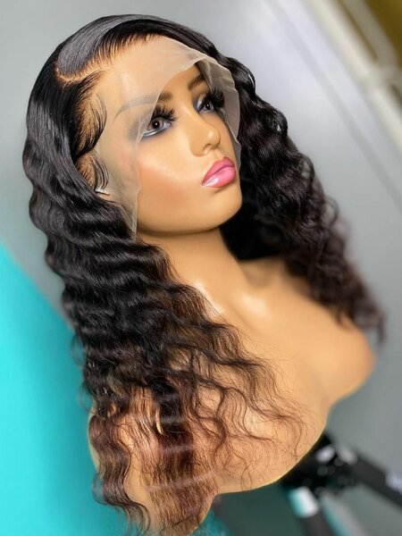 Deep wave Brazilian wig