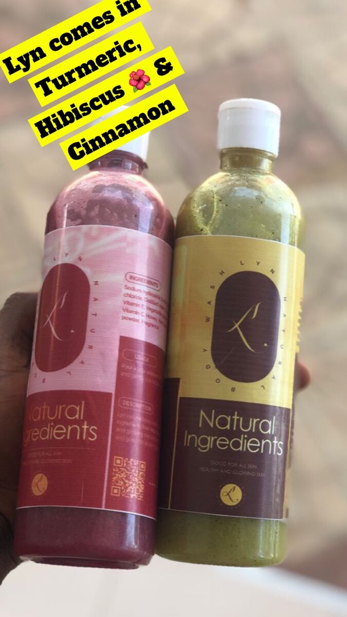 Lyn Natural Shower Gel (500ml)