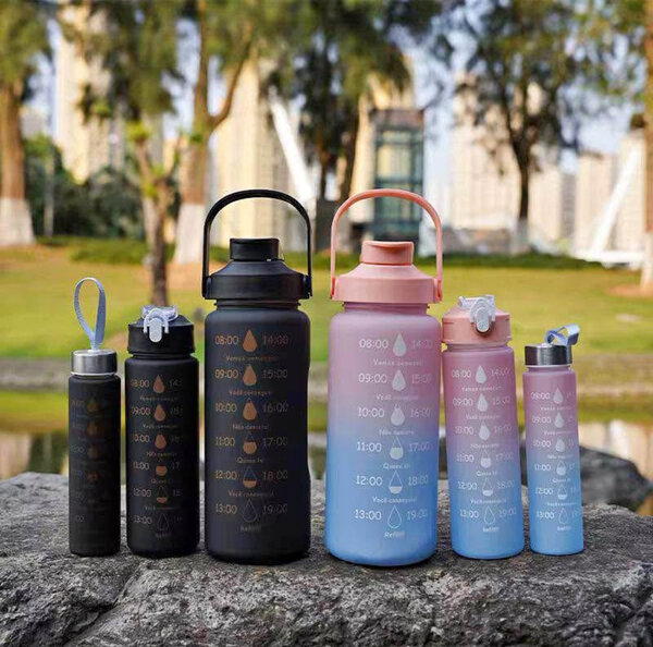 Gourde Motivante avec Horaires