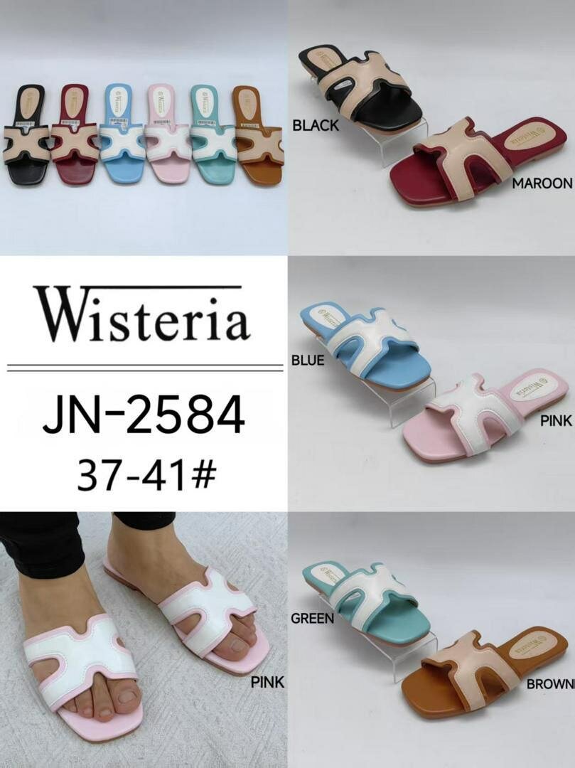 Sandales Wisteria colorées