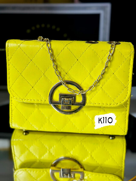 Women's mini handbag yellow