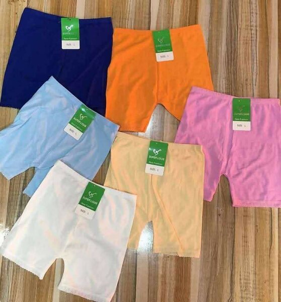 Collant en coton coloré